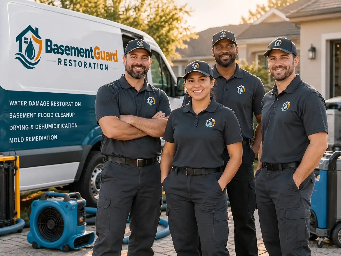 Basement Water Damage Restoration company in Rocky Comfort, MO